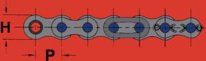 Roller Chains Top View